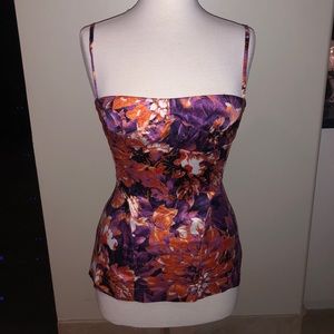 Roberto Cavalli Floral Top Size 42/US 6-8